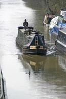 Narrow boat at Hatton